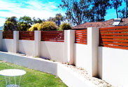 Wood-look Aluminium Fencing in Perth, WA